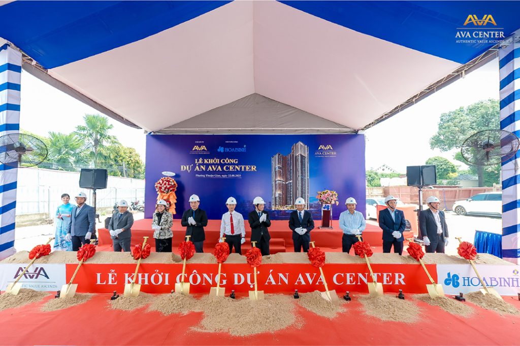 AVA Center chính thức khởi công tại TP.HCM